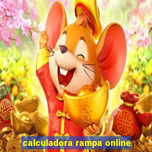 calculadora rampa online